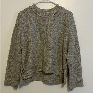 Abercrombie & Fitch Heather Gray Crewneck Pullover